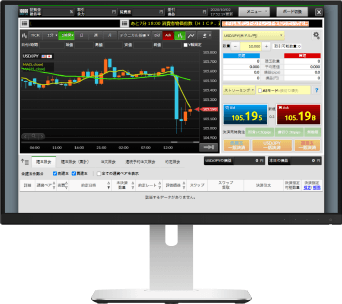 PC向け取引ツール クイック発注ボード